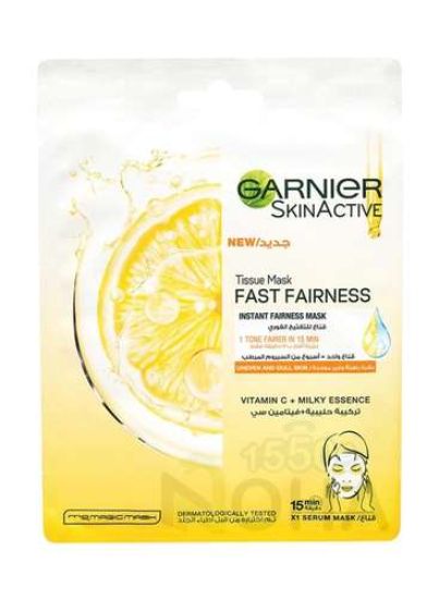 GARNIER TISSUE MASK FAST FAIRNESS 28G