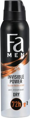 FA INVISIBLE POWER MEN 150 SPRAY
