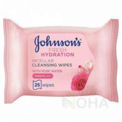 JOHNSON FRESH HYDRATION MICEELAR 25 WIPES