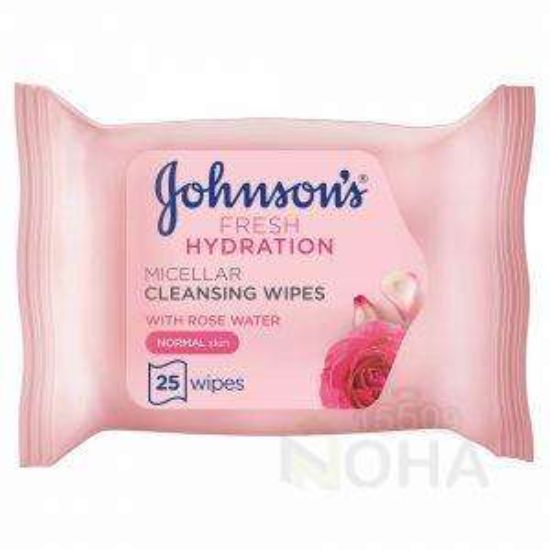 JOHNSON FRESH HYDRATION MICEELAR 25 WIPES