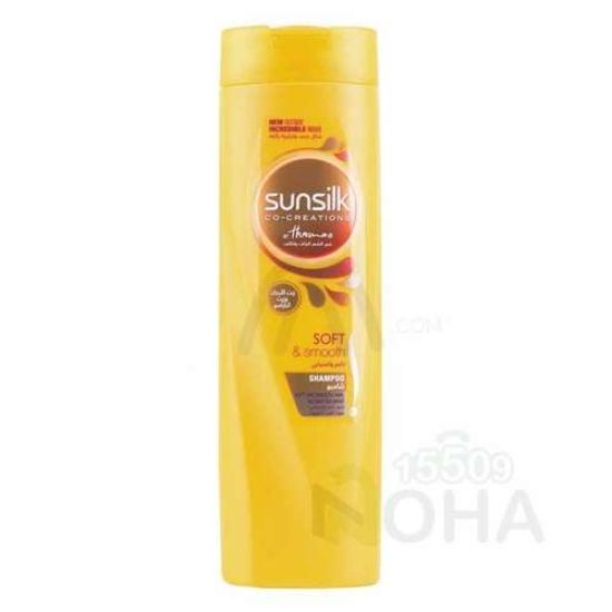 SUNSILK SHAMPOO 350ML ناعم وانسيابي اصفر
