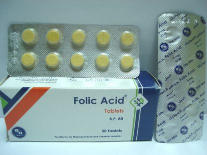 FOLIC ACID 5 MG 30 TAB 36 LE