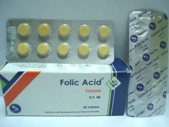FOLIC ACID 5 MG 30 TAB 36 LE