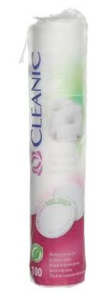 CLEANIC قطن ازاله مكياج 100 ق