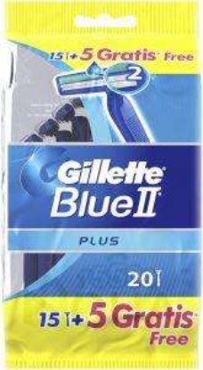GILLETTE BLUE 2 PLUS 15+5 ماكينه جيليت بلو تو