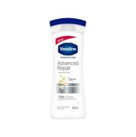 VASELINE INTENSIVE CARE FRAGRANCE FREE LOTION 400M