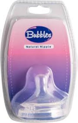 BUBBLES NATURAL NIPLE 6 MON حلمه ببرونه تدفق سريع