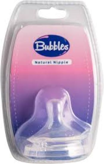BUBBLES NATURAL NIPLE 6 MON حلمه ببرونه تدفق سريع