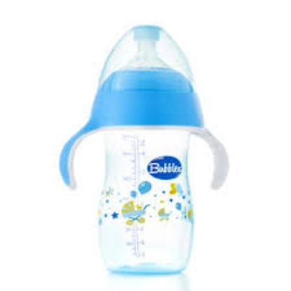 BUBBLES FEEDING 280ML NATURAL 4 MONTH ببرونه بيد