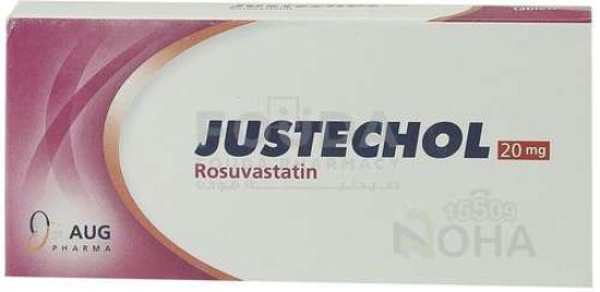 JUSTECHOL 20 MG 28 TAB 115 LE