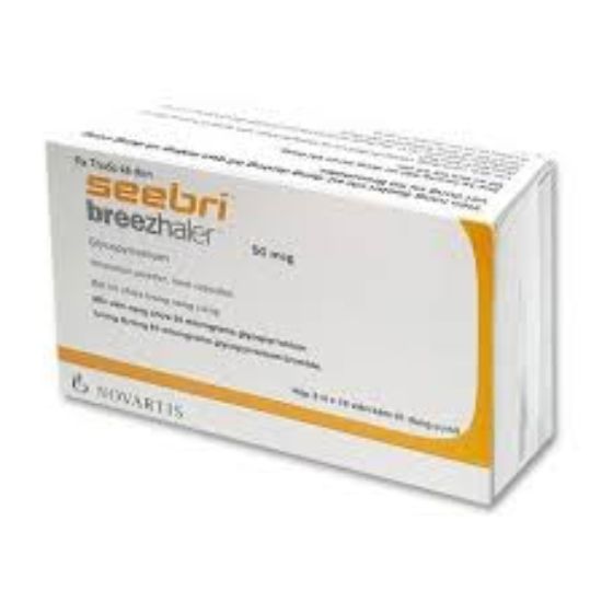 SEEBRI BREEZHALER 50 MCG 30 CAP
