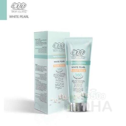 EVA SKIN CLINC WHITENING WHITE PEARL FACIAL SCRUB 100ML