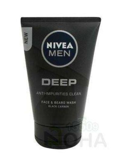 NIVEA MEN DEEP WASH 100ML غسول للوجه واللحية