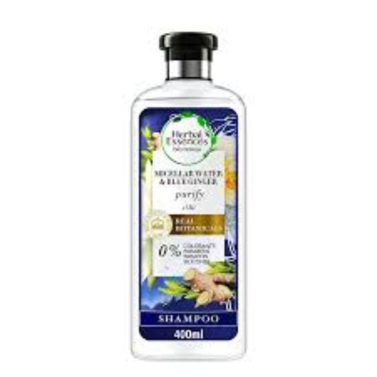 HERBAL SHAMPOO NEWنقاء ماء ميسلر والزنجبيل الازرق