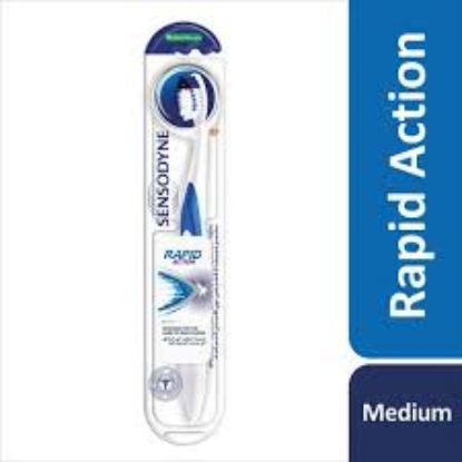 SENSODYNE RAPID ACTION MEDIUM  TOOTH BRUSH فرشه الاسنان
