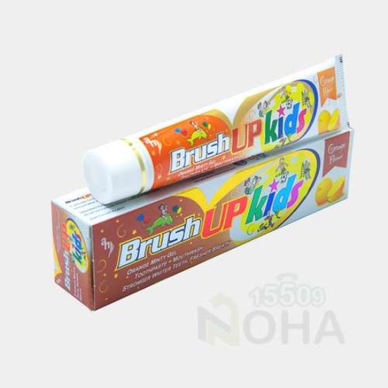 BRUSH UP KIDS TOOTHPASTE 70GM معجون اسنان برتقال