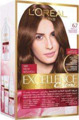 LOREAL EXCELLANCE CREAM 6.7 OFFER15% بني شيكولاته