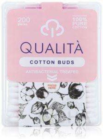 QUALITA COTTON BUDS 200 PCS قطن اذن