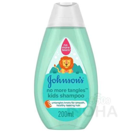 JOHNSONS NO MORE TANGLES KIDS SHAMPOO200ML الاخضر