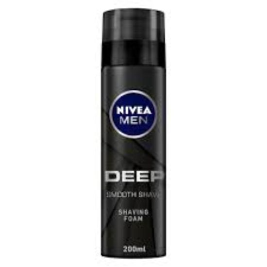 NIVEA SHAVING GEL DEEP MAXX TECH 200 ML