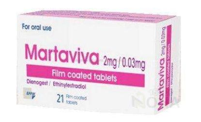 MARTAVIVA 2 MG 21 TAB 103 LE