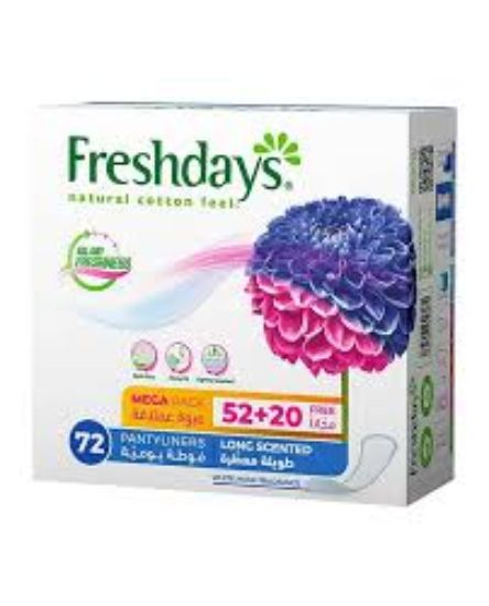 FRESHDAYS LONG SCENTED 72 MEGA PACK