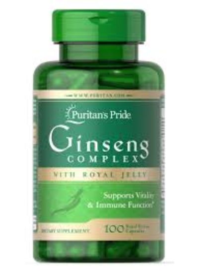 GINSENG COMPLEX 100 CAPS PURITANS PRIDE