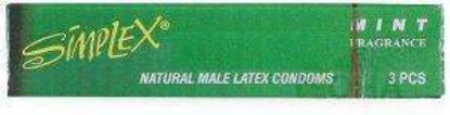 SIMPLEX MALE CONDOMS نعناع