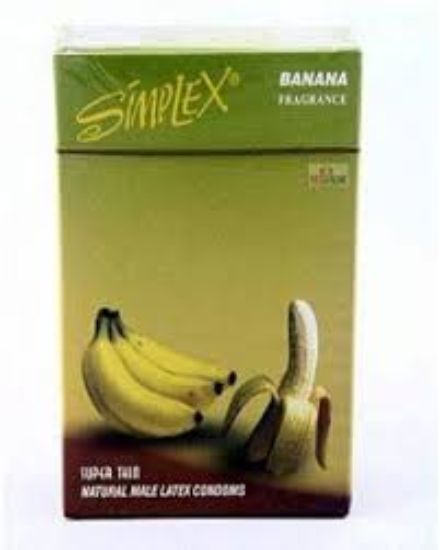 SIMPLEX MALE CONDOMS موز