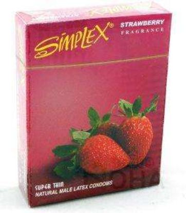 SIMPLEX MALE CONDOMS فراوله