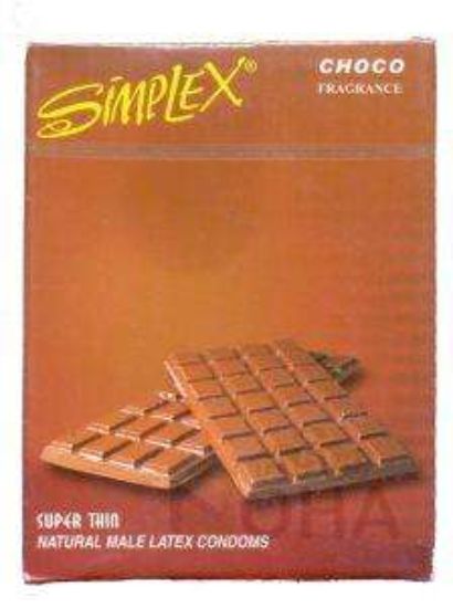 SIMPLEX MALE CHOCO CONDOMS شيكولاته