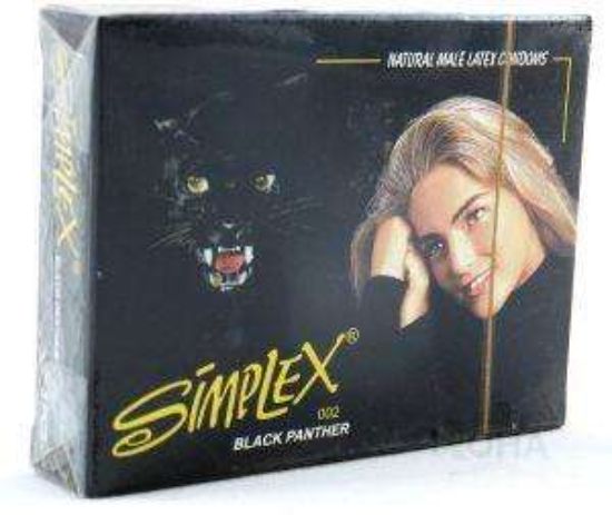 SIMPLEX MALE CONDOMS اسود