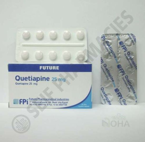 QUETIAPINE 25 MG 30 TAB 63 LE