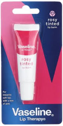 VASELINE LIP CARE ROSY 10G TUBE