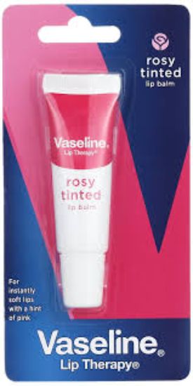 VASELINE LIP CARE ROSY 10G TUBE