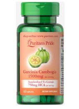 GARCINIA CAMBOGIA 1500 MG 60 CAP PURITANS PRIDE
