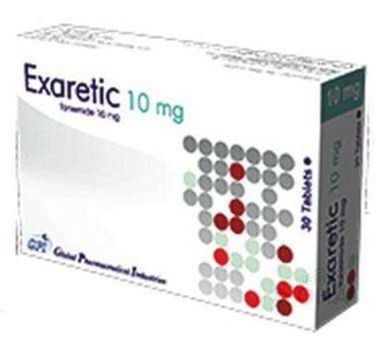 EXARETIC 10 MG 30 TAB 108 LE