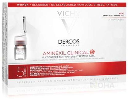 VICHY DERCOS AMINEXIL CLINICAL WOMEN 21 MONODOSES