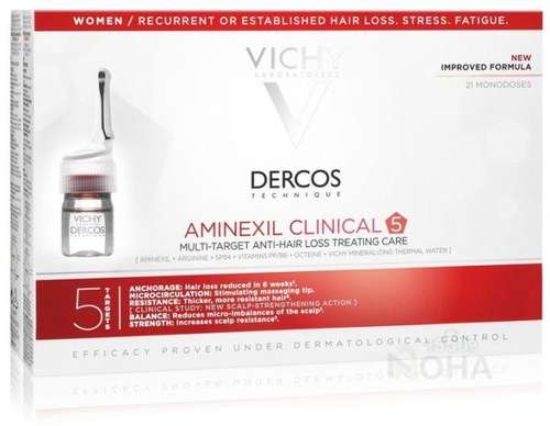 VICHY DERCOS AMINEXIL CLINICAL WOMEN 21 MONODOSES