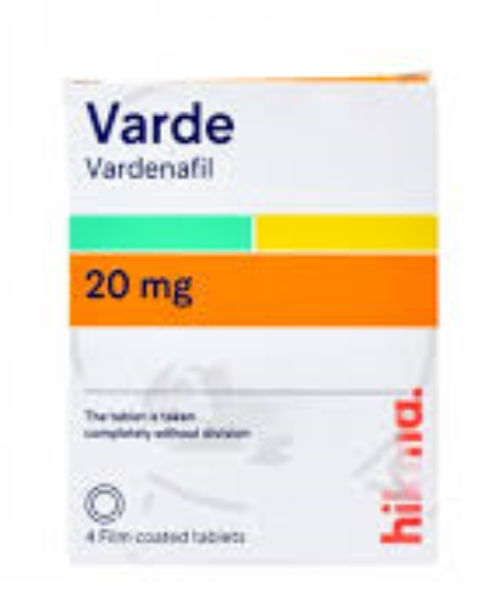 VARDE 20 MG 4 TAB 41 LE