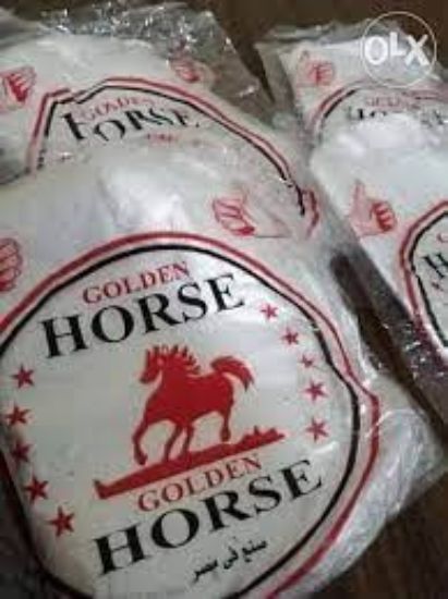 HORSE GOLDEN جوانتي بلاستيك