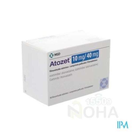 ATOZET 10/40 MG 30 TAB 807 LE
