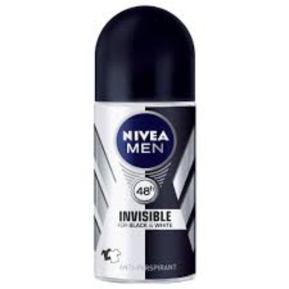 NIVEA MEN INVISIBLE BLACK &WHITE ROLL ON 50ML