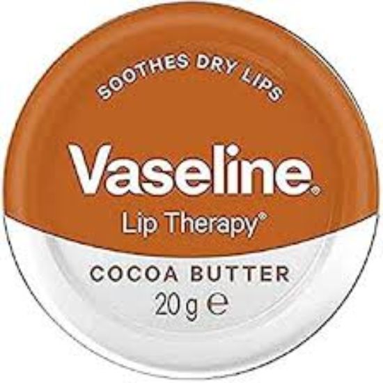 Vaseline Lip Therapy Cocoa Butter 20 Ml صفيح بنى