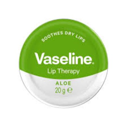 VASELINE LIP THERAPY ALOE VERA 20 ML صفيح اخصر