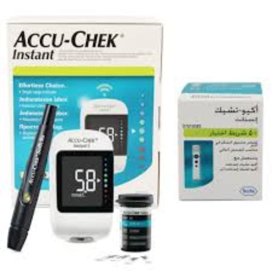 ACCU CHEK INSTANT+50 STRIPS جهاز سكر