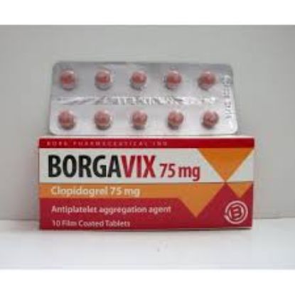 BORGAVIX 75 MG 30 TAB 66 LE