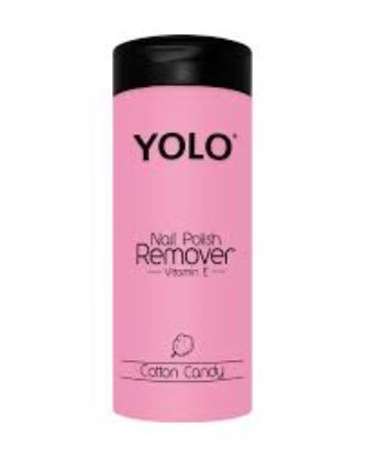 YOLO NAIL POLISH REMOVER 135 ML (COTTON CANDY)
