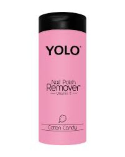 YOLO NAIL POLISH REMOVER 135 ML (COTTON CANDY)