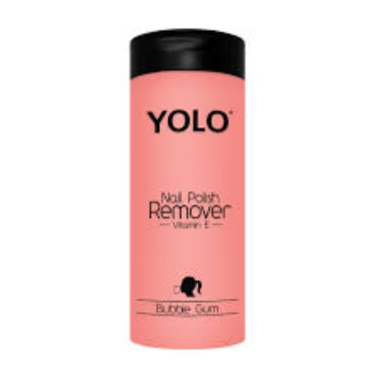 YOLO NAIL POLISH REMOVER 135 ML (BUBBLE GUM)